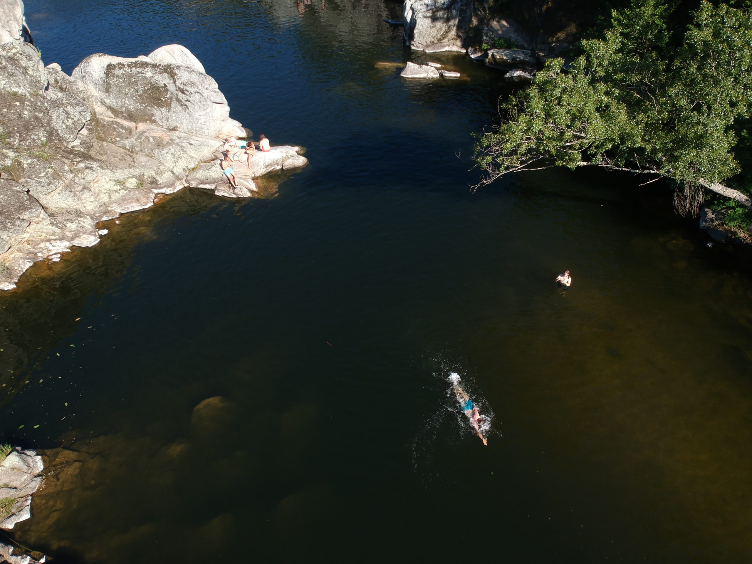 Nager dans l'Eyrieux